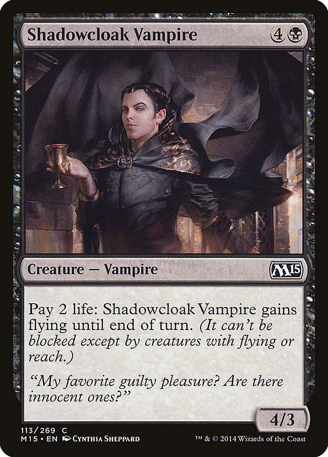 Shadowcloak Vampire [Magic 2015] | Good Games Morley