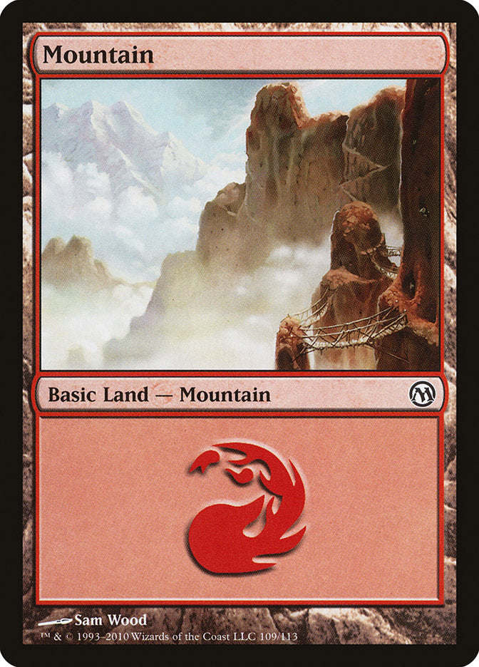 Mountain (109) [Duels of the Planeswalkers] | Good Games Morley