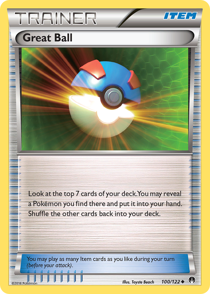 Great Ball (100/122) [XY: BREAKpoint] | Good Games Morley