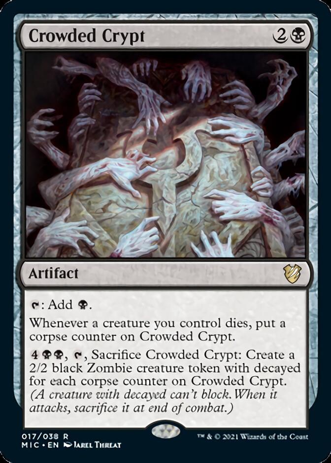 Crowded Crypt [Innistrad: Midnight Hunt Commander] | Good Games Morley