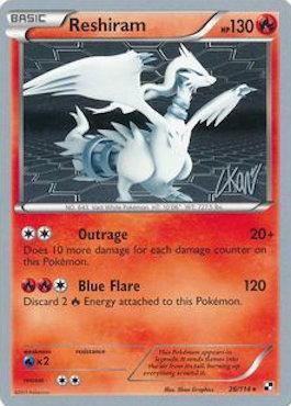 Reshiram (26/114) (Reshiphlosion - Christopher Kan) [World Championships 2011] | Good Games Morley