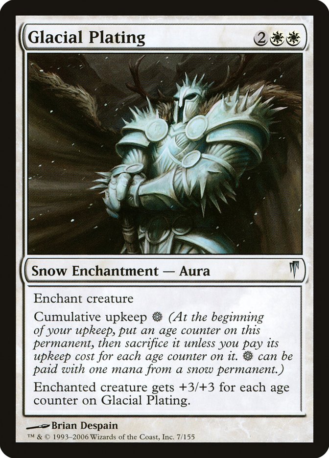 Glacial Plating [Coldsnap] | Good Games Morley