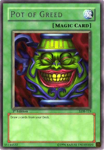 Pot of Greed [LOB-119] Rare | Good Games Morley