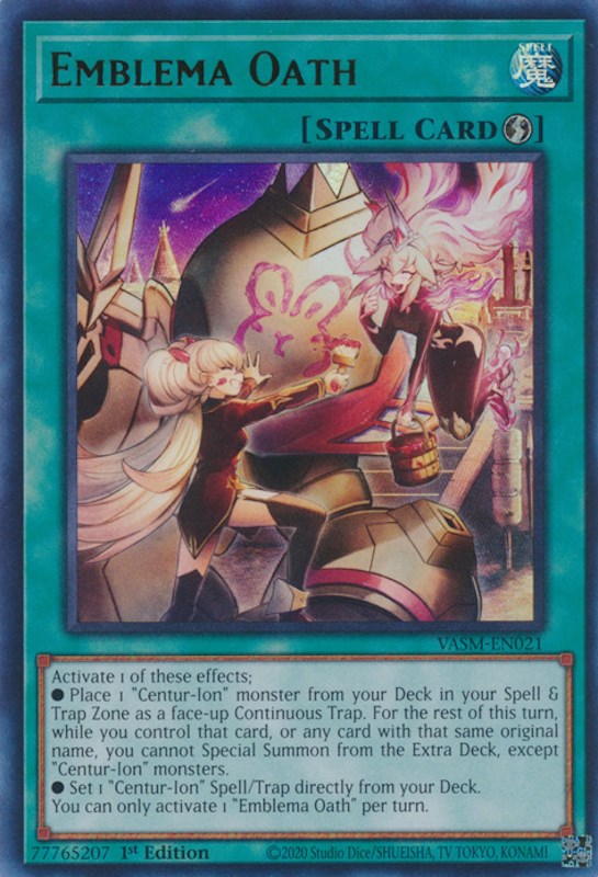Emblema Oath [VASM-EN021] Ultra Rare | Good Games Morley