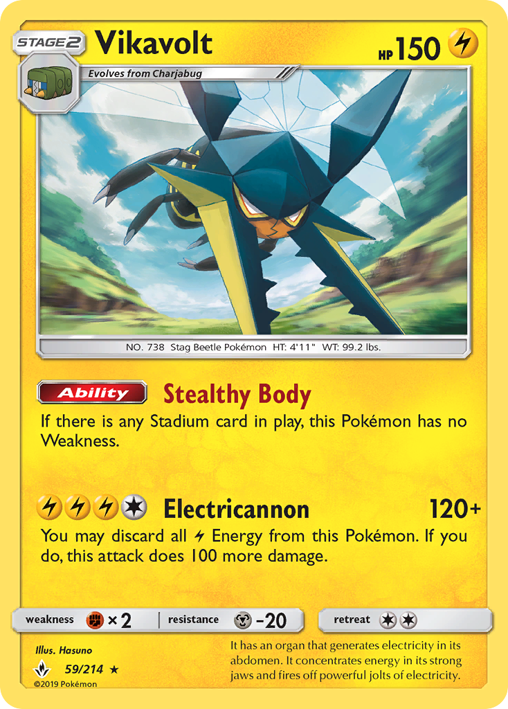 Vikavolt (59/214) [Sun & Moon: Unbroken Bonds] | Good Games Morley