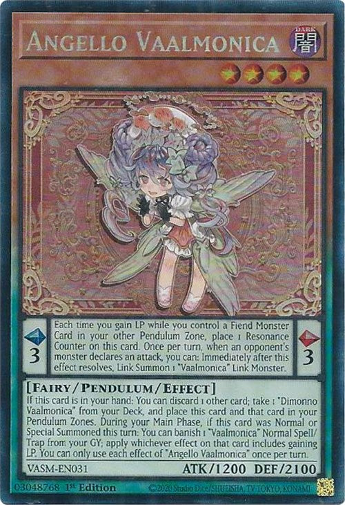 Angello Vaalmonica (CR) [VASM-EN031] Collector's Rare | Good Games Morley