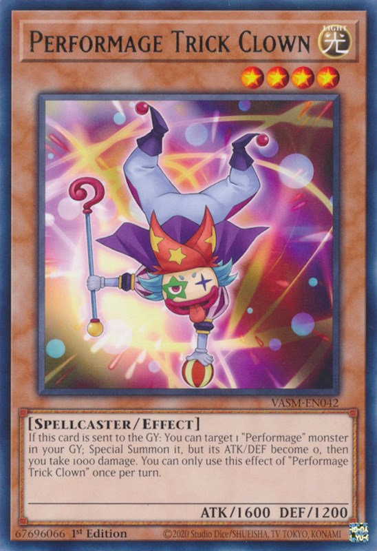 Performage Trick Clown [VASM-EN042] Rare | Good Games Morley