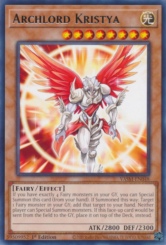 Archlord Kristya [VASM-EN048] Rare | Good Games Morley