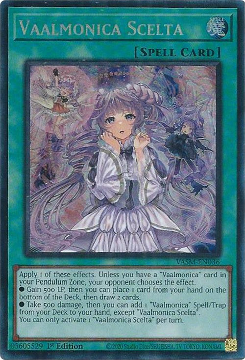 Vaalmonica Scelta (CR) [VASM-EN036] Collector's Rare | Good Games Morley