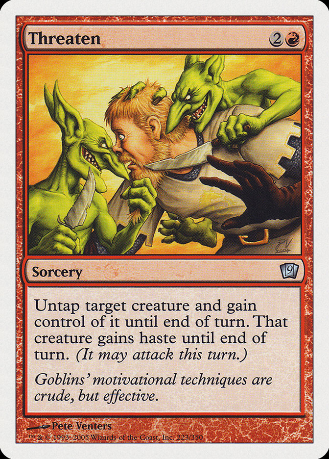 Threaten [Ninth Edition] | Good Games Morley