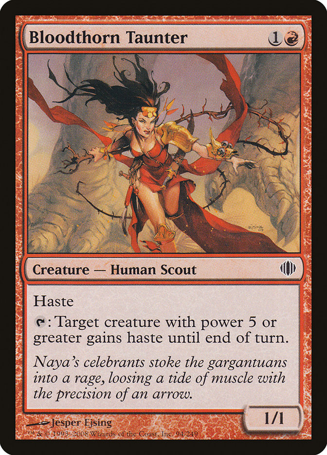 Bloodthorn Taunter [Shards of Alara] | Good Games Morley