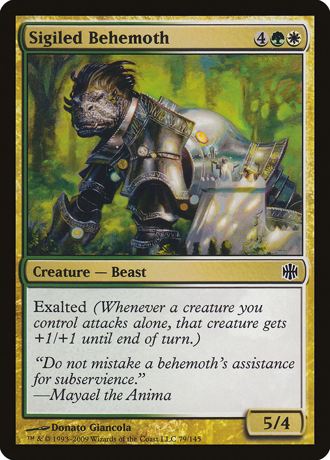 Sigiled Behemoth [Alara Reborn] | Good Games Morley