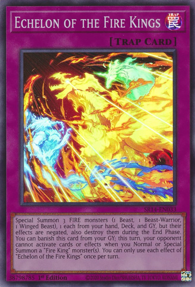 Echelon of the Fire Kings [SR14-EN033] Super Rare | Good Games Morley