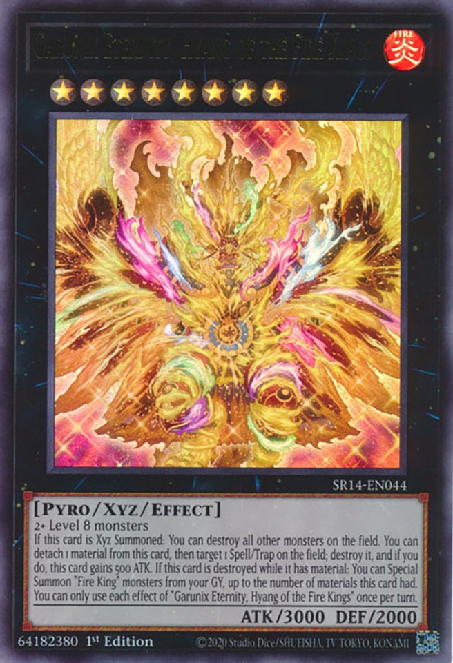 Garunix Eternity, Hyang of the Fire Kings [SR14-EN044] Ultra Rare | Good Games Morley
