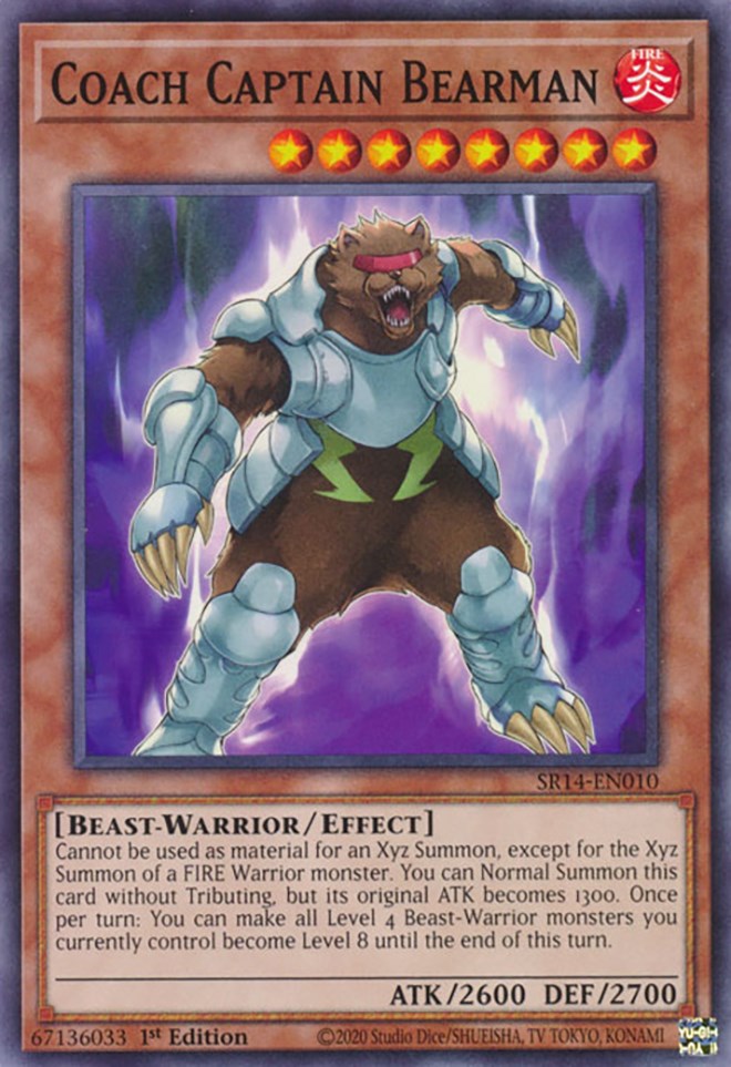 Coach Captain Bearman [SR14-EN010] Common | Good Games Morley
