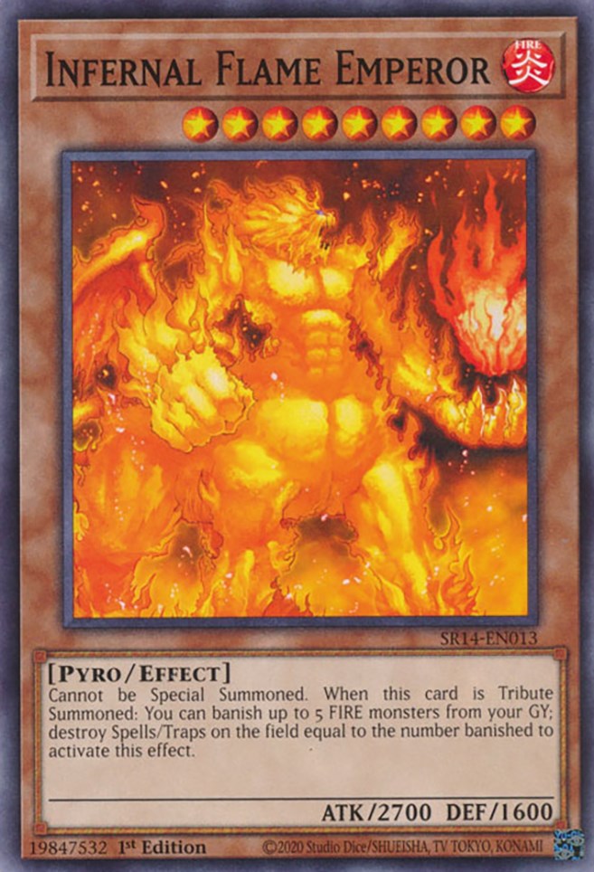 Infernal Flame Emperor [SR14-EN013] Common | Good Games Morley
