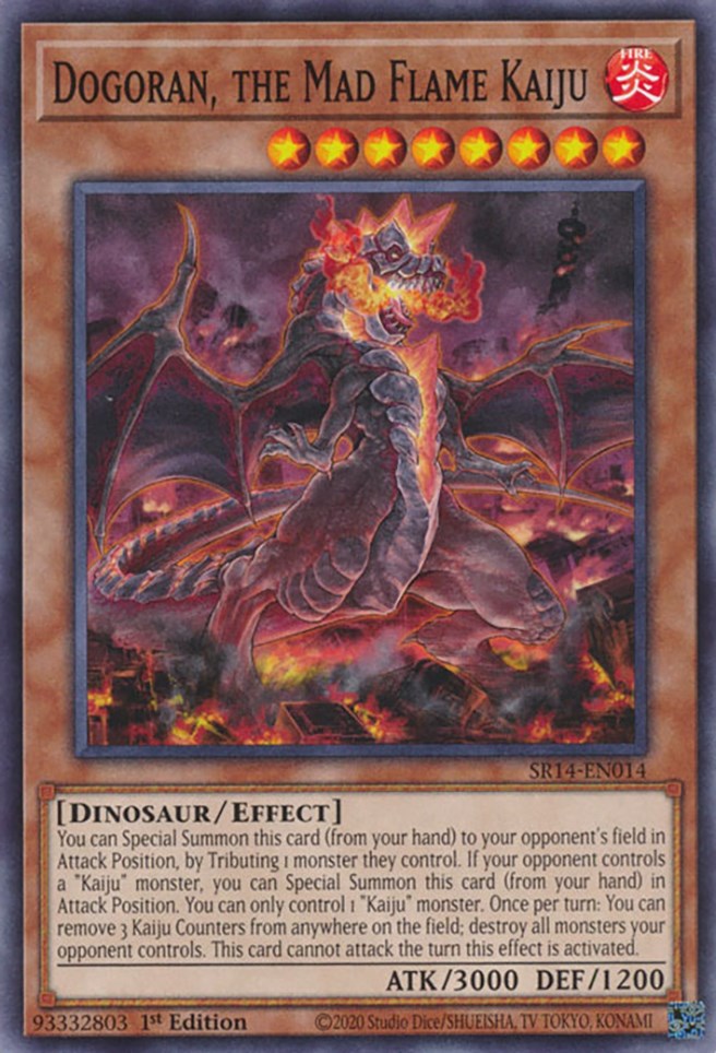 Dogoran, the Mad Flame Kaiju [SR14-EN014] Common | Good Games Morley