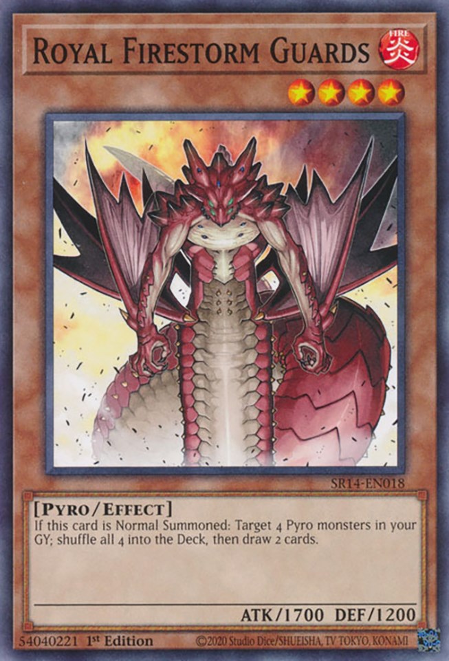 Royal Firestorm Guards [SR14-EN018] Common | Good Games Morley