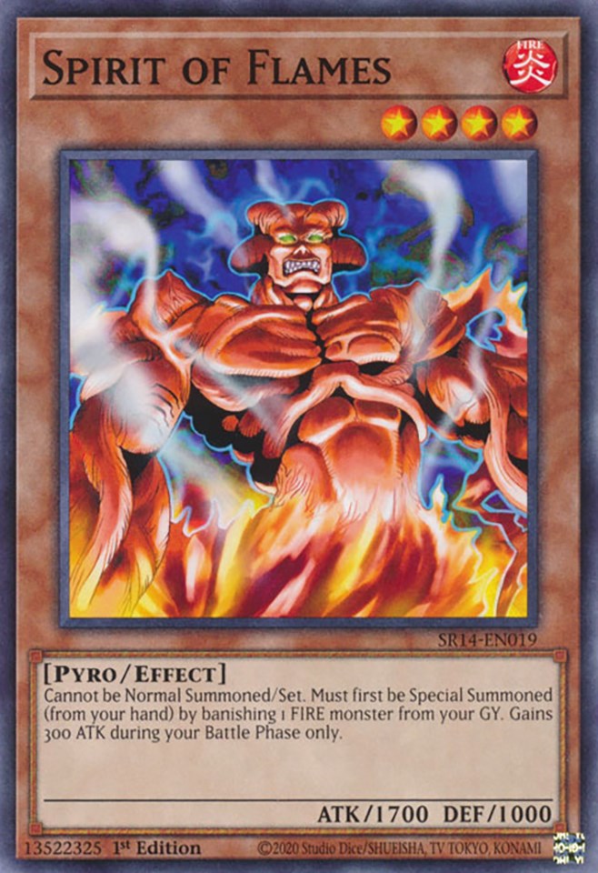 Spirit of Flames [SR14-EN019] Common | Good Games Morley