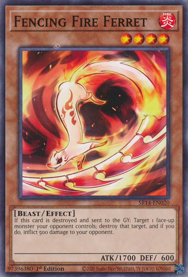 Fencing Fire Ferret [SR14-EN020] Common | Good Games Morley