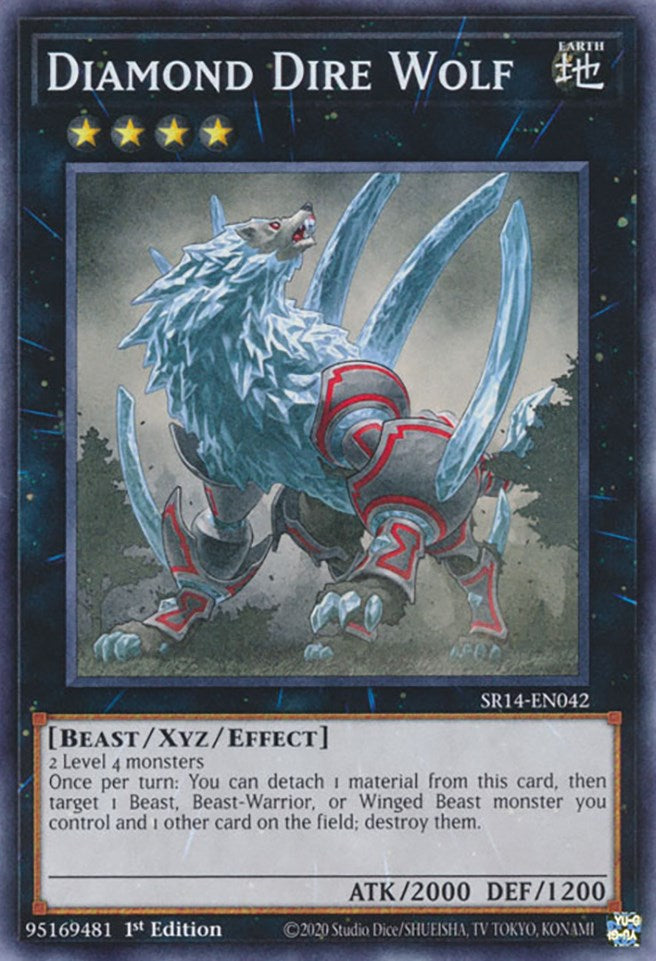 Diamond Dire Wolf [SR14-EN042] Common | Good Games Morley
