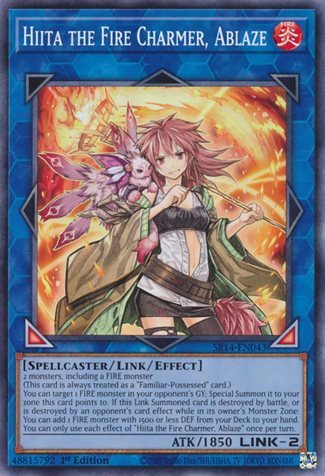 Hiita the Fire Charmer, Ablaze [SR14-EN043] Common | Good Games Morley