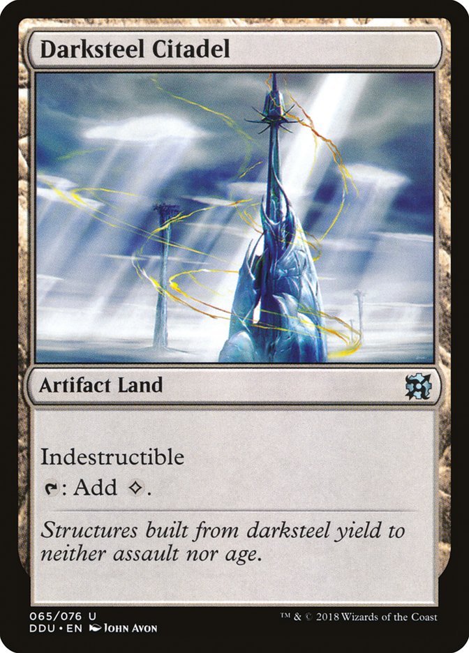 Darksteel Citadel [Duel Decks: Elves vs. Inventors] | Good Games Morley