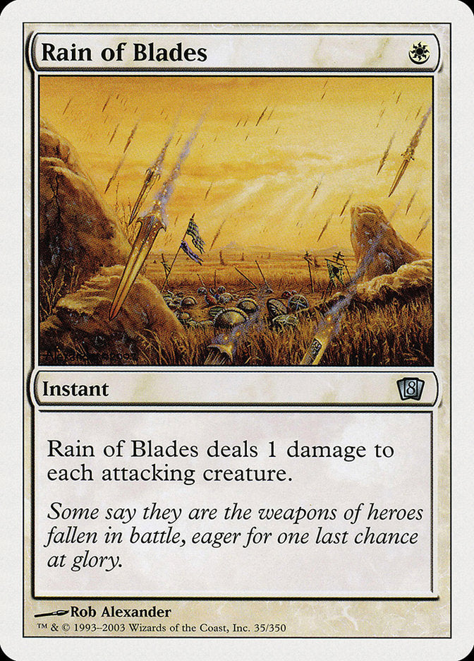 Rain of Blades [Eighth Edition] | Good Games Morley