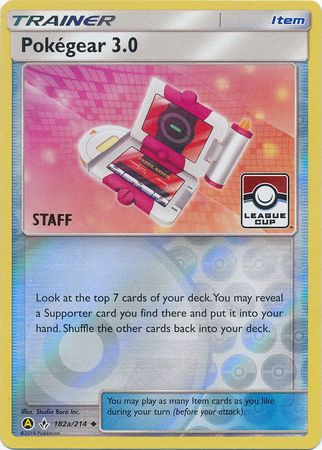 Pokegear 3.0 (182a/214)(League Promo Staff) [Sun & Moon: Unbroken Bonds] | Good Games Morley