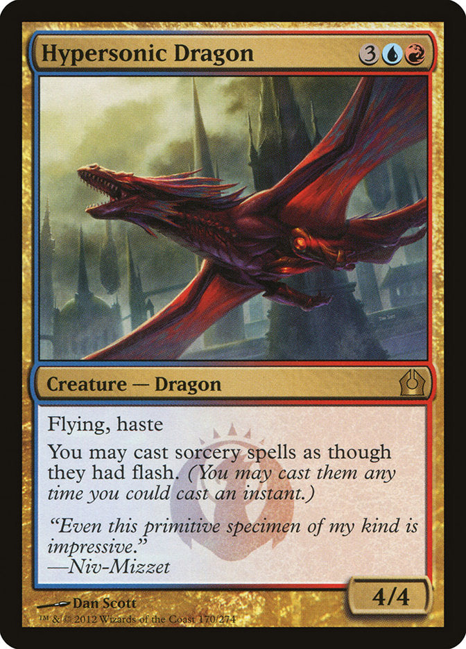 Hypersonic Dragon [Return to Ravnica] | Good Games Morley