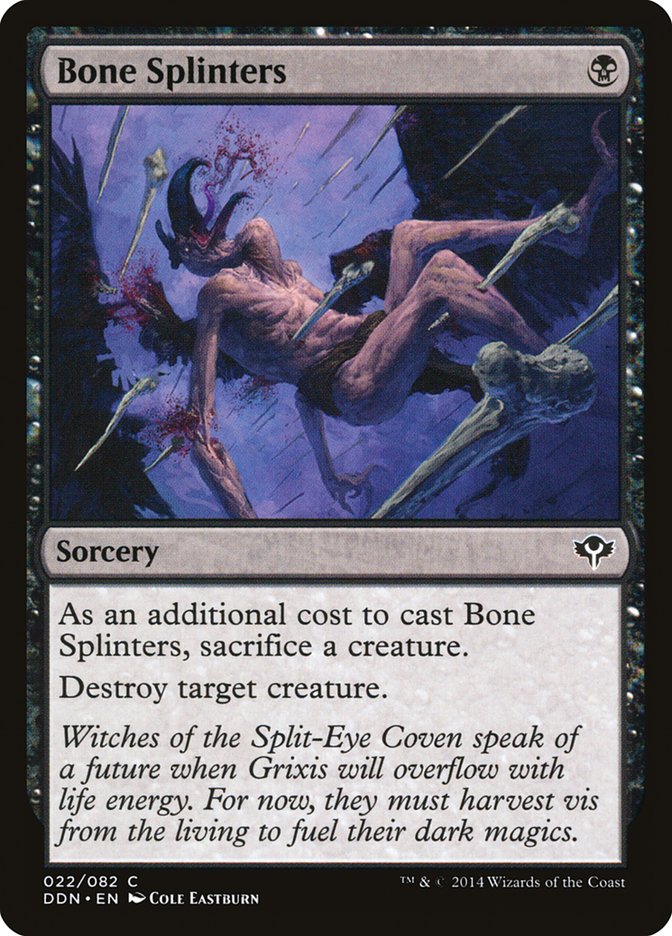 Bone Splinters [Duel Decks: Speed vs. Cunning] | Good Games Morley