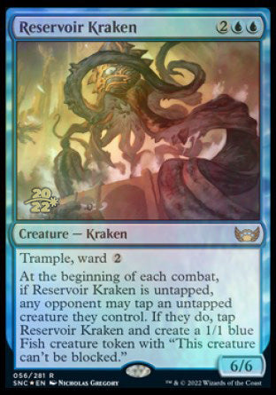 Reservoir Kraken [Streets of New Capenna Prerelease Promos] | Good Games Morley