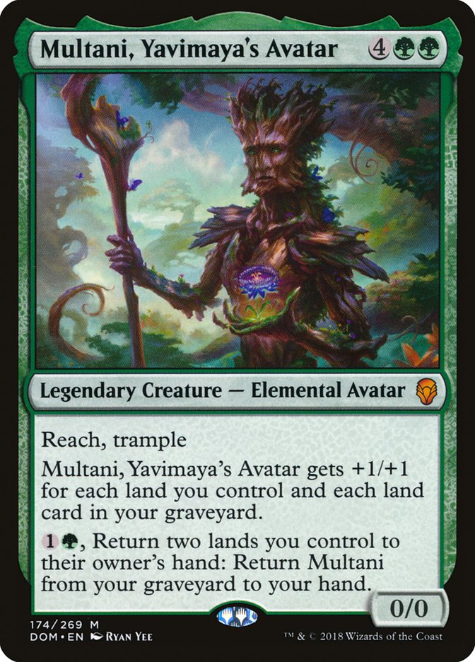 Multani, Yavimaya's Avatar [Dominaria] | Good Games Morley