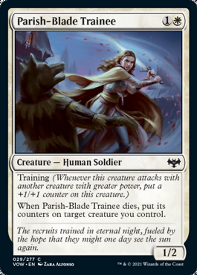 Parish-Blade Trainee [Innistrad: Crimson Vow] | Good Games Morley