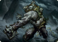 Skull Skaab Art Card [Innistrad: Crimson Vow Art Series] | Good Games Morley