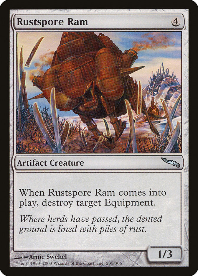 Rustspore Ram [Mirrodin] | Good Games Morley