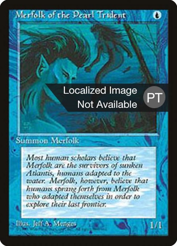 Merfolk of the Pearl Trident [Fourth Edition (Foreign Black Border)] | Good Games Morley