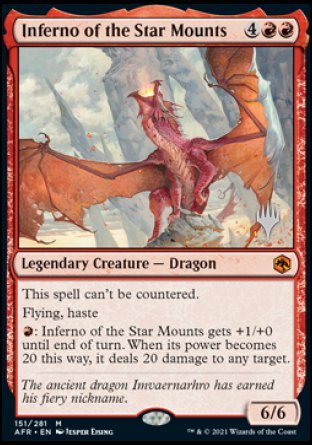 Inferno of the Star Mounts (Promo Pack) [Dungeons & Dragons: Adventures in the Forgotten Realms Promos] | Good Games Morley