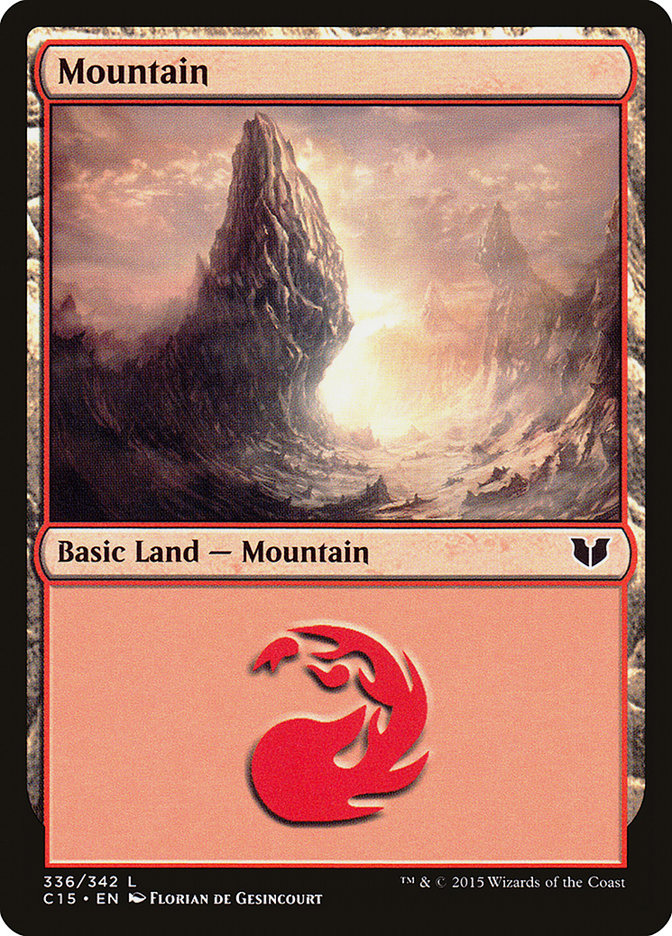 Mountain (336) [Commander 2015] | Good Games Morley