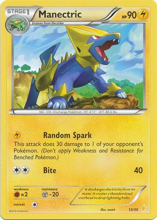 Manectric (13/30) [XY: Trainer Kit 3 - Pikachu Libre] | Good Games Morley