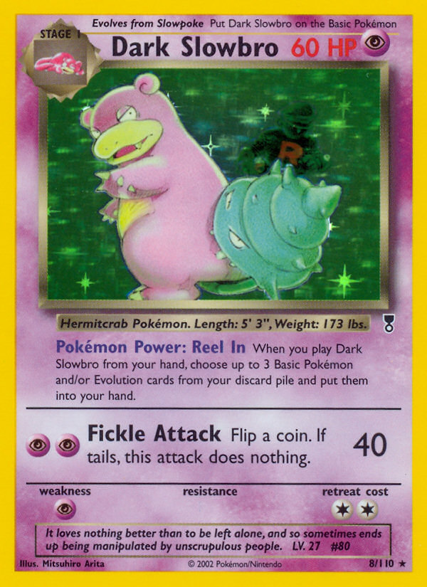Dark Slowbro (8/110) [Legendary Collection] | Good Games Morley