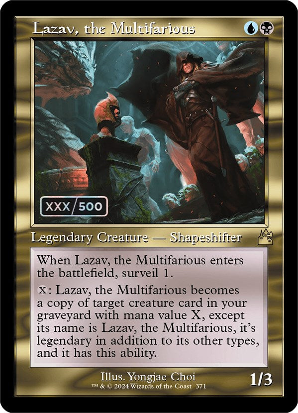 Lazav, the Multifarious (Retro) (Serialized) [Ravnica Remastered] | Good Games Morley