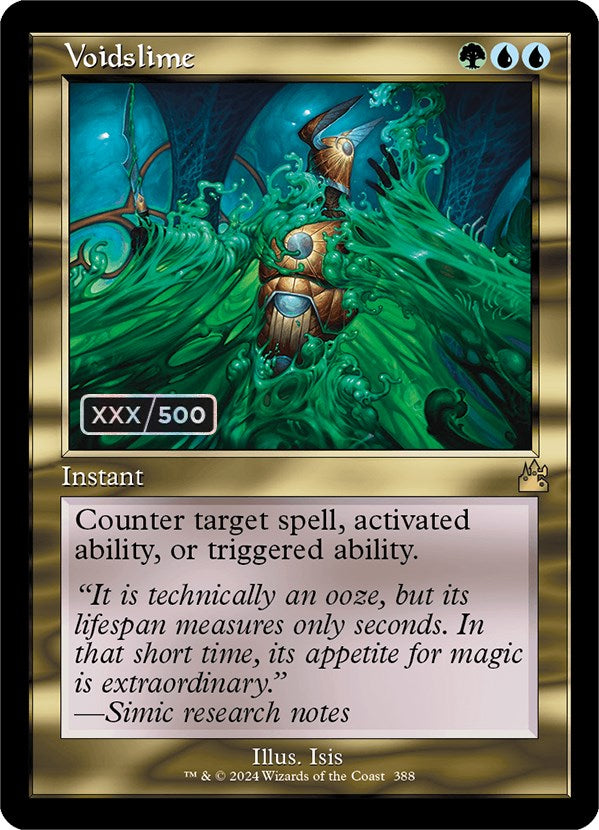 Voidslime (Retro) (Serialized) [Ravnica Remastered] | Good Games Morley