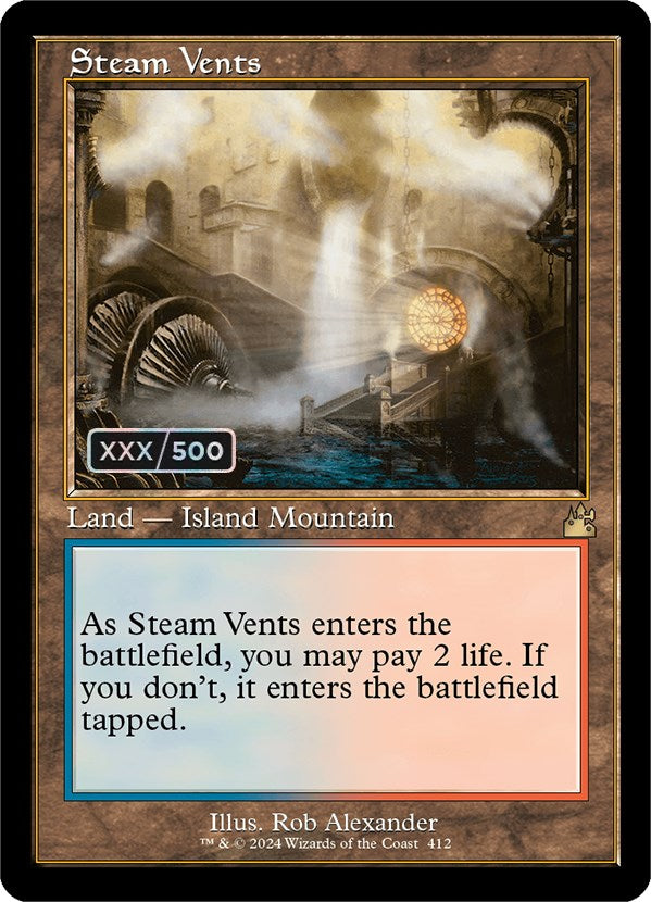 Steam Vents (Retro) (Serialized) [Ravnica Remastered] | Good Games Morley