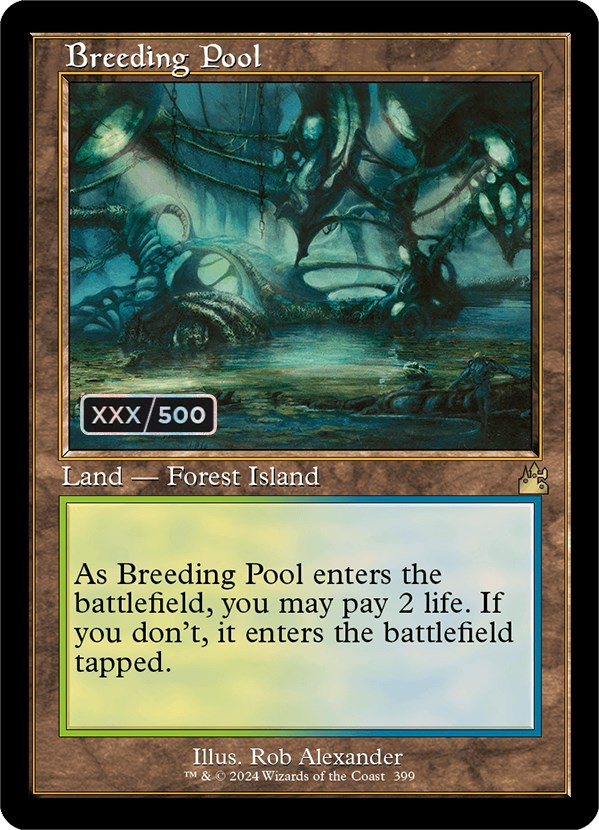 Breeding Pool (Retro) (Serialized) [Ravnica Remastered] | Good Games Morley