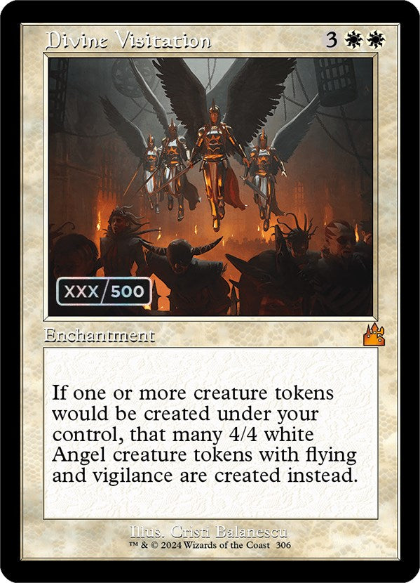 Divine Visitation (Retro) (Serialized) [Ravnica Remastered] | Good Games Morley