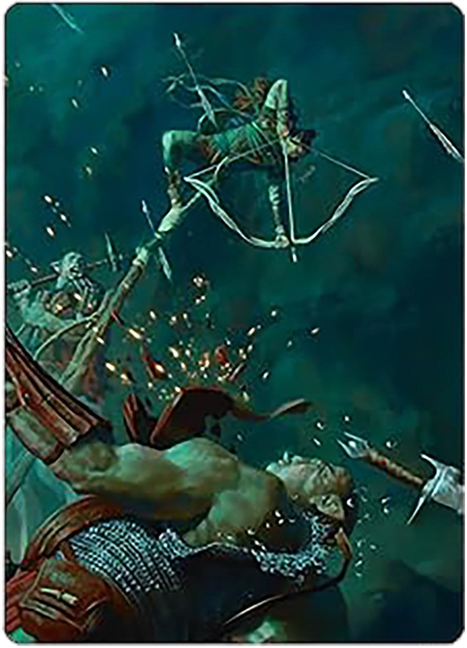 Legolas's Quick Reflexes Art Card [The Lord of the Rings: Tales of Middle-earth Art Series] | Good Games Morley