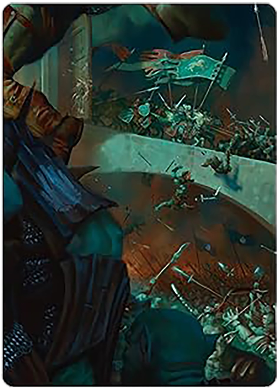 Rohirrim Chargers Art Card [The Lord of the Rings: Tales of Middle-earth Art Series] | Good Games Morley