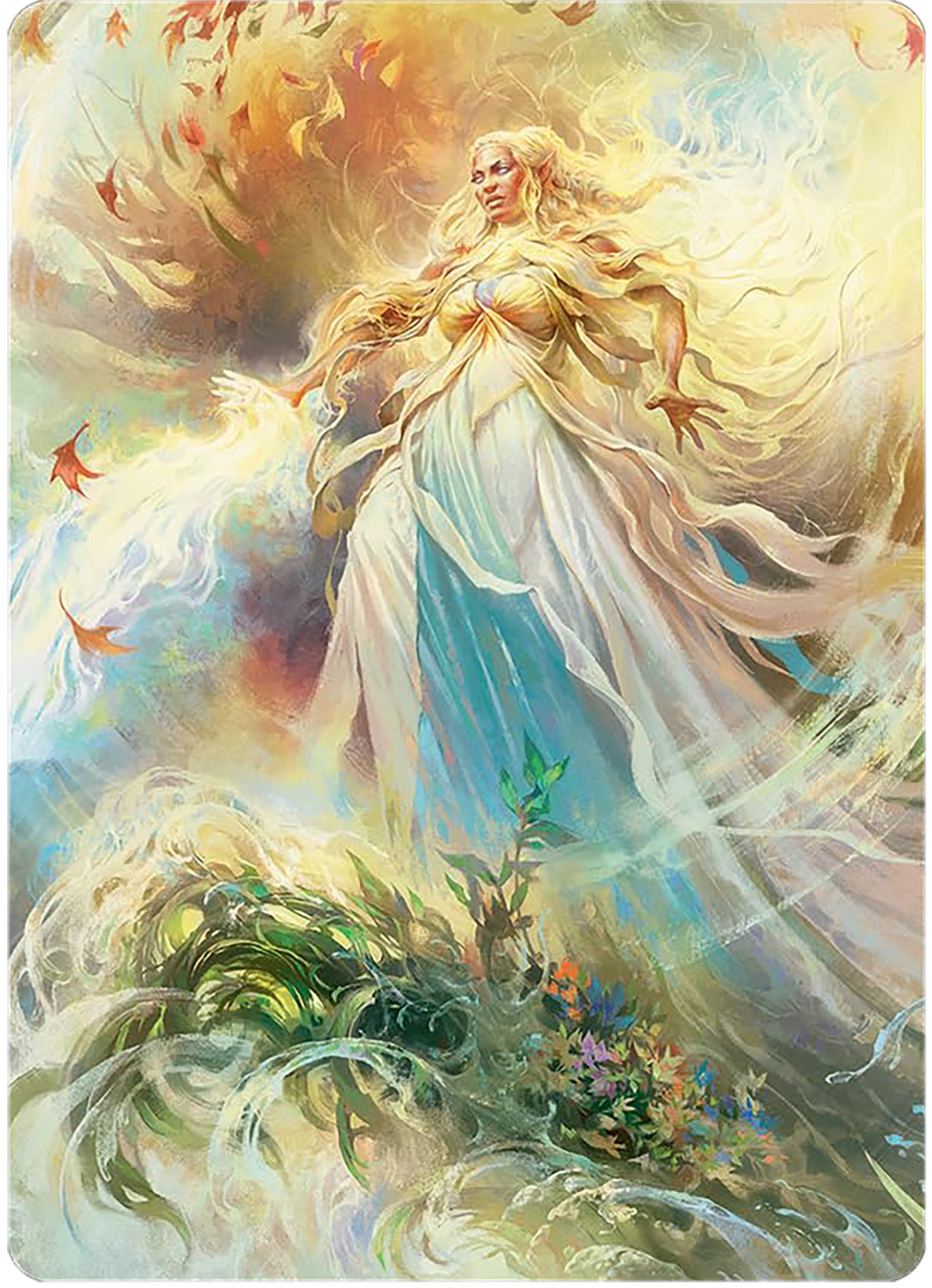 Galadriel, Light of Valinor Art Card [The Lord of the Rings: Tales of Middle-earth Art Series] | Good Games Morley