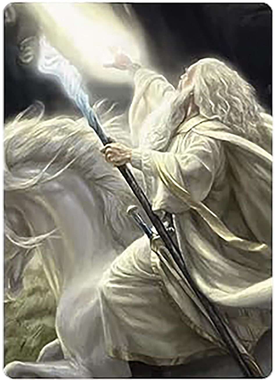 Gandalf of the Secret Fire Art Card [The Lord of the Rings: Tales of Middle-earth Art Series] | Good Games Morley